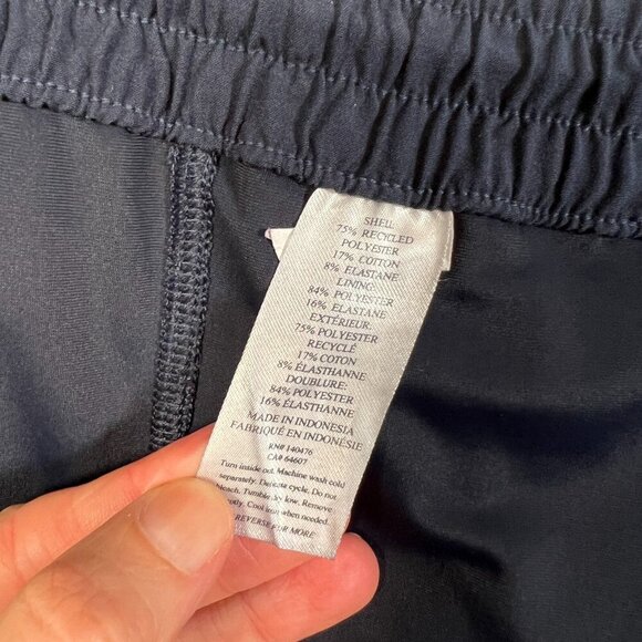 Faherty All Day Skort Skirt Size Small Navy Blue Athletic Tennis Active - Picture 6 of 7